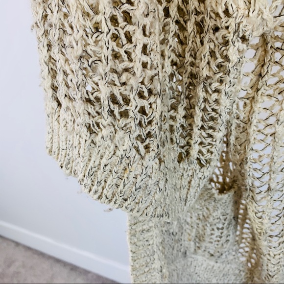 Free people gone fishing openknit slouchy cardigan - Picture 7 of 7